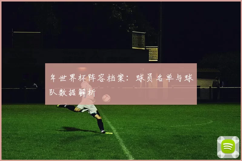 年世界杯阵容档案:球员名单与球队数据解析