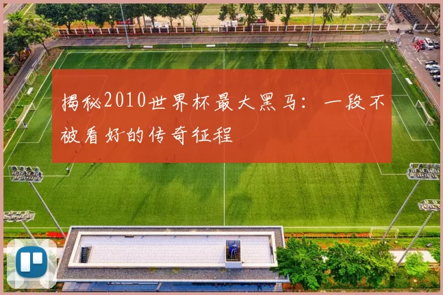 揭秘2010世界杯最大黑马:一段不被看好的传奇征程