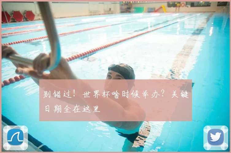 别错过!世界杯啥时候举办?关键日期全在这里